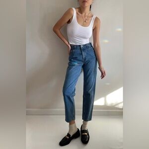 Levi's Classic Blue Straight Leg Jeans